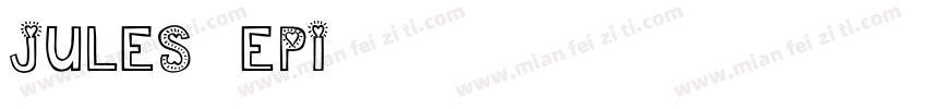 Jules Epi字体转换